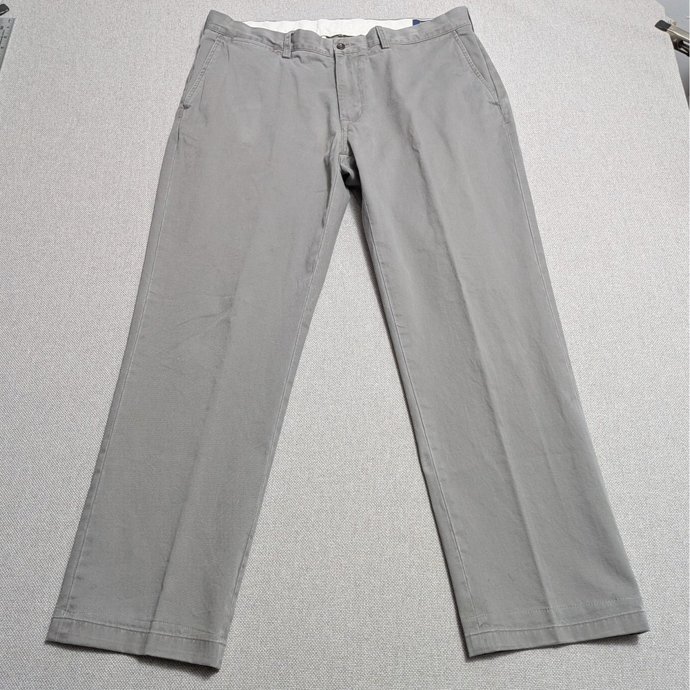 Polo Ralph Lauren Men's Gray Chino Pants 38x32 100% Cotton Classic Fit
